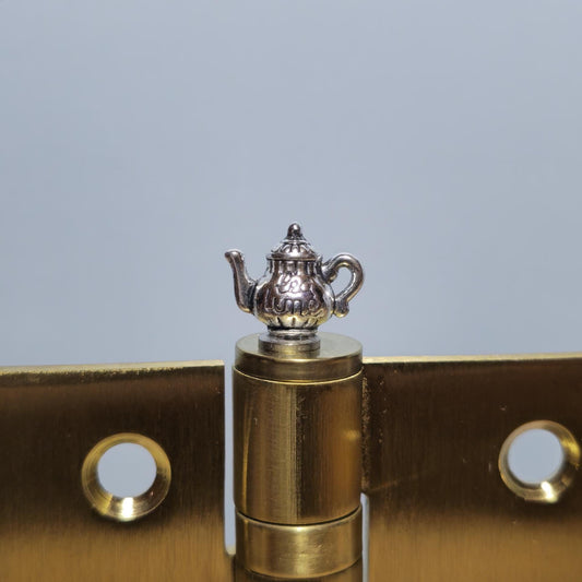 Silver Teapot Hinge Head