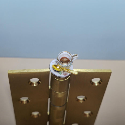 Green Dot Teacup Hinge Head