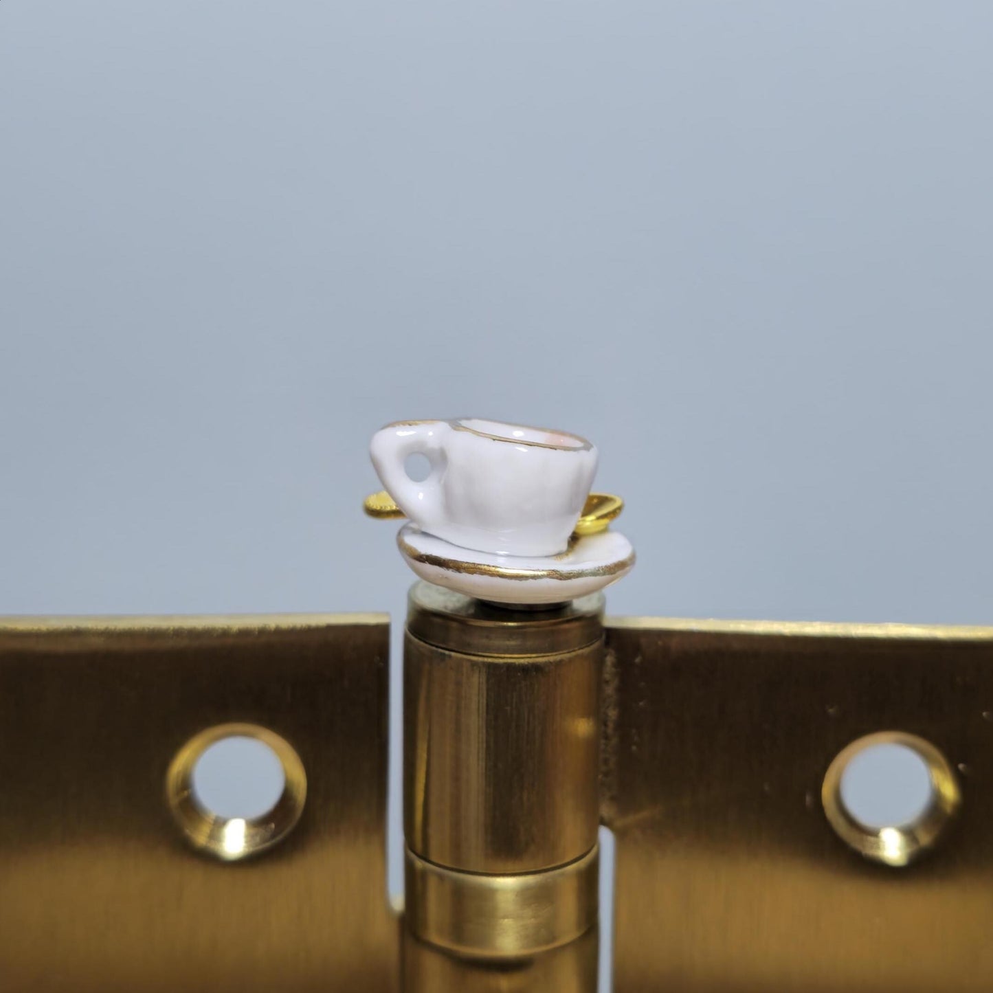 Cat Teacup Hinge Head