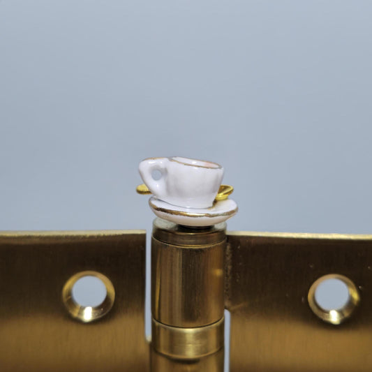 Cat Teacup Hinge Head