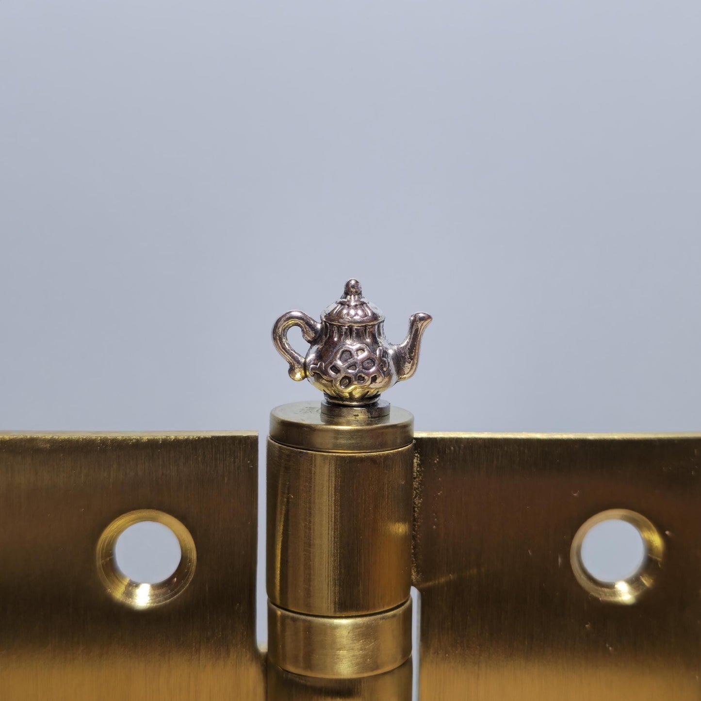 Silver Teapot Hinge Head