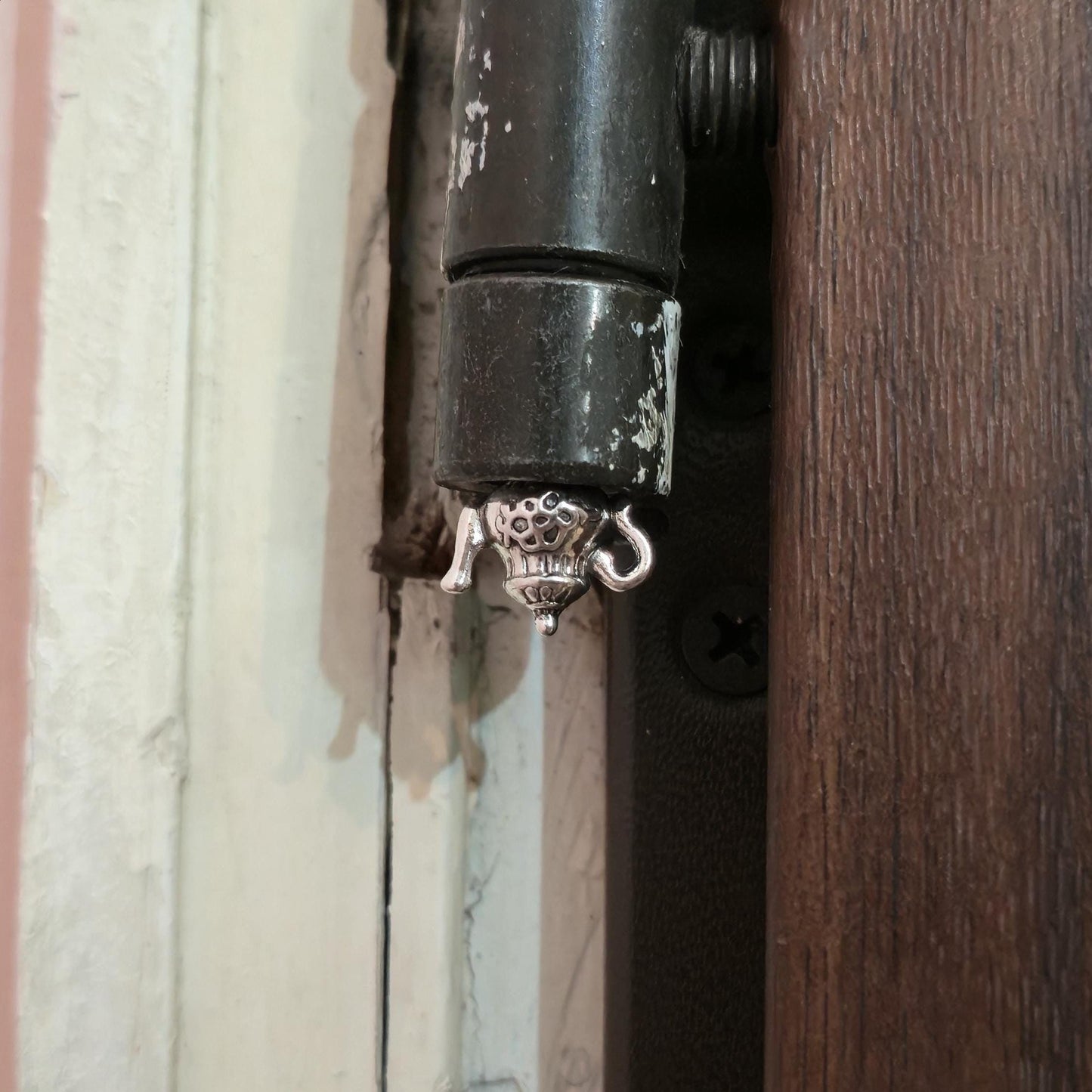 Silver Teapot Hinge Head