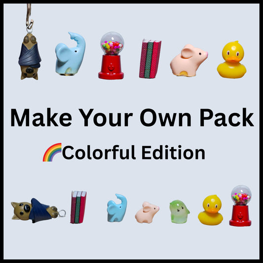 Colorful Resin Hinge Head Pack